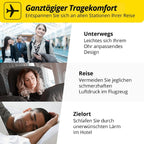 Alpine Flyfit Gehörschutz Ohrstöpsel Für Flugzeuge - Regulieren Den Luftdruck Zur Vorbeugung Von Trommelfellschmerzen - Weiche Filter Für Reisen - Bequemes Hypoallergenes Material - Wiederverwendbar