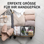 Transparente Kulturbeutel, Kulturbeutel Flugzeug Für Frauen, PVC Reisebeutel Flugzeug Für Männer, Handgepäck Flüssigkeiten, Transparente Aufbewahrungstasche, Wasserdichte Kosmetiktasche
