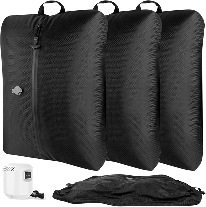 Vacuum Storage Bags for Clothes, Set of 2 – incl. Vacuum Pump