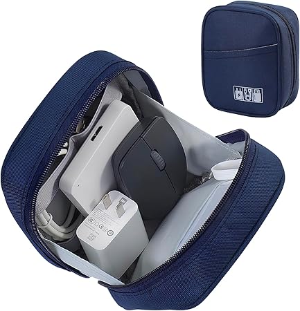 Travel Cable Pouch – Electronics Organizer, Waterproof, 13x16cm