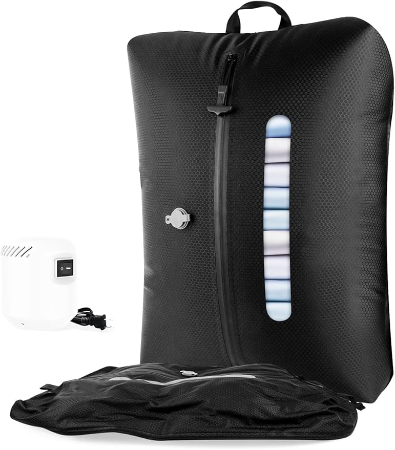 Vacuum Storage Bags for Clothes, Set of 2 – incl. Vacuum Pump
