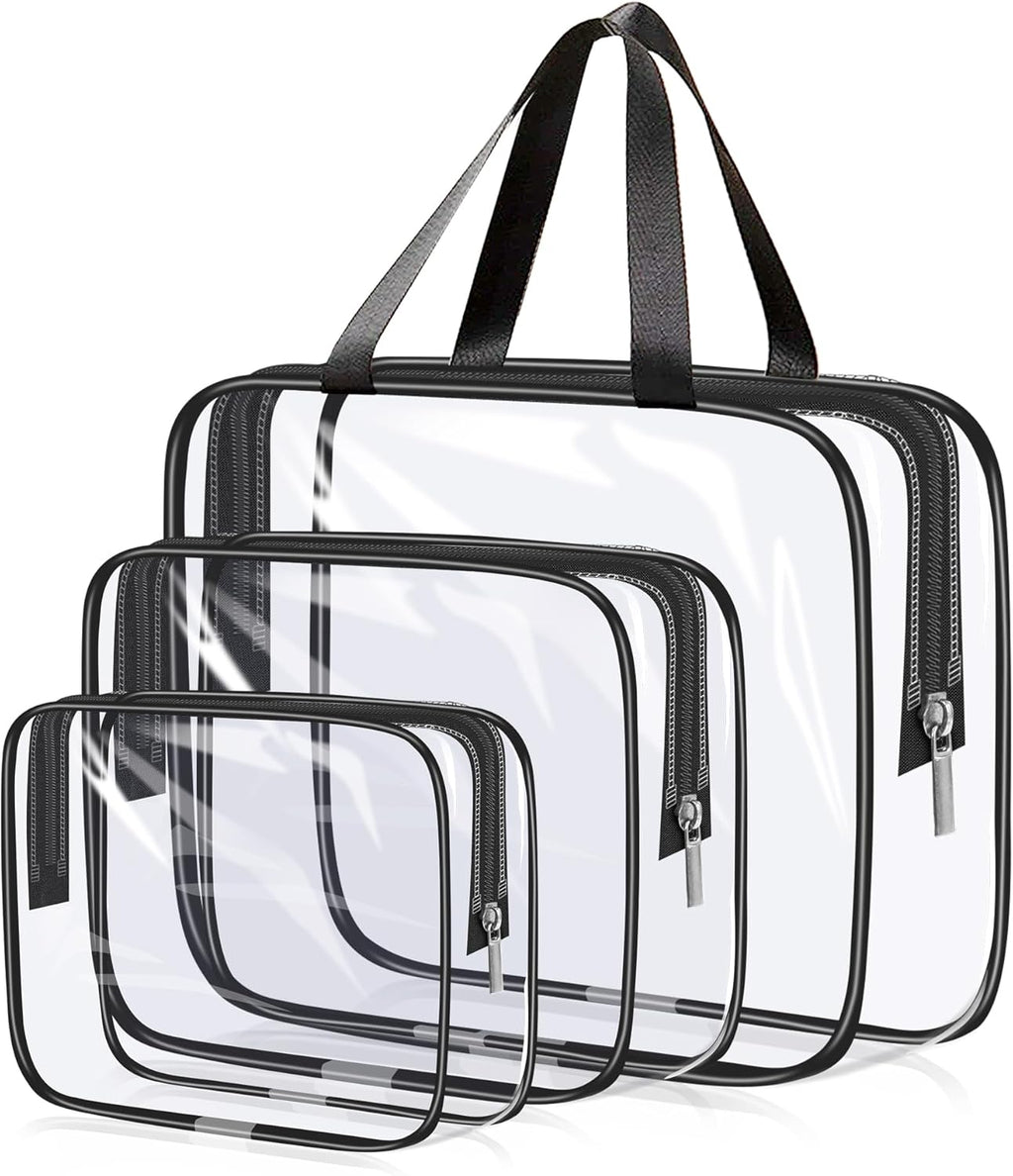 Transparente Kulturbeutel, Kulturbeutel Flugzeug Für Frauen, PVC Reisebeutel Flugzeug Für Männer, Handgepäck Flüssigkeiten, Transparente Aufbewahrungstasche, Wasserdichte Kosmetiktasche