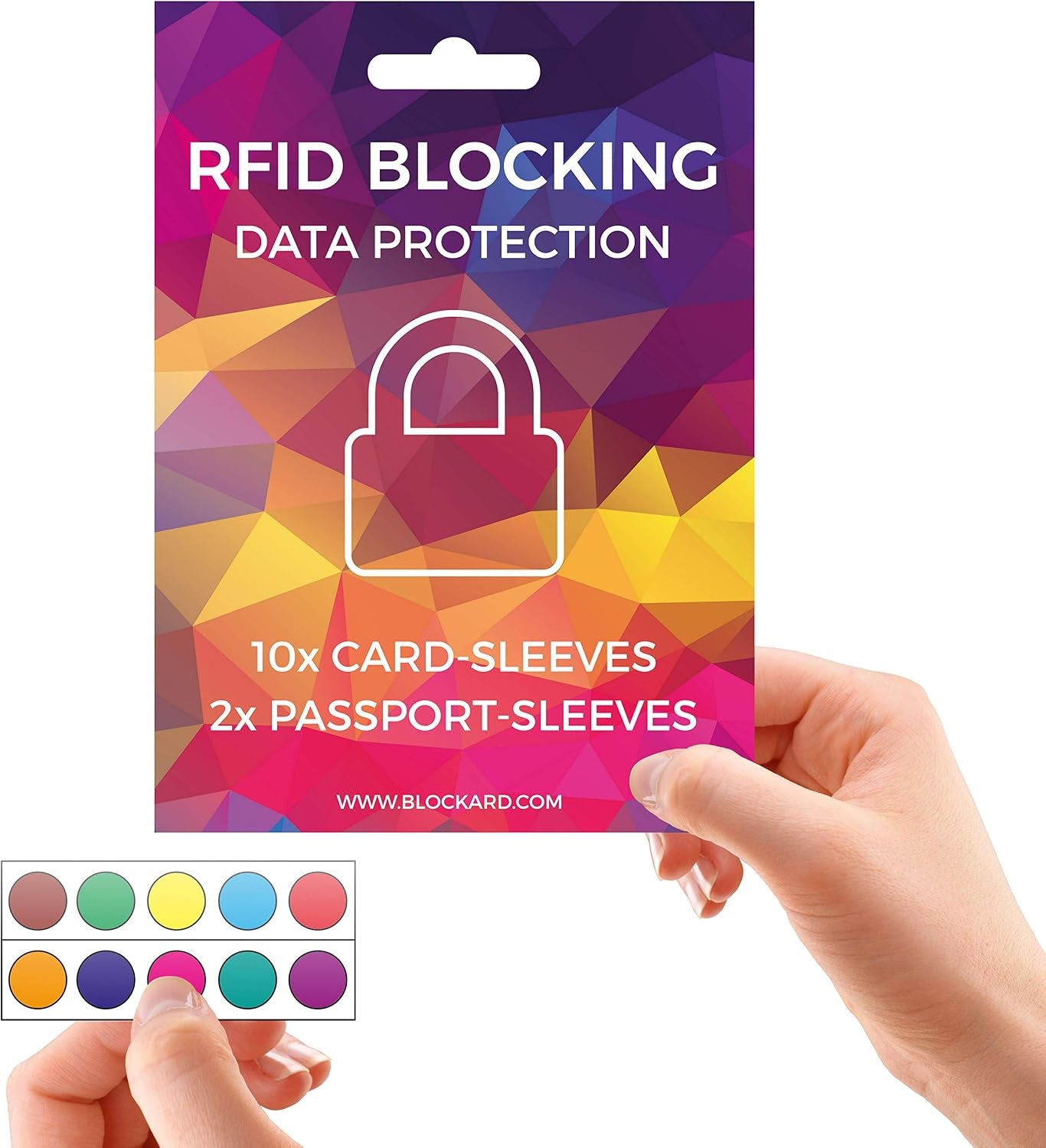 TÜV Geprüfte RFID Blocker NFC Kartenhülle | 12 Schutzhüllen Für Kreditkarte, EC Karte, Bankkarte & Reisepass | Scheckkartenhülle Kreditkarten Schutzhülle Bankomatkarten Bankkarten Karten Schutz Hülle