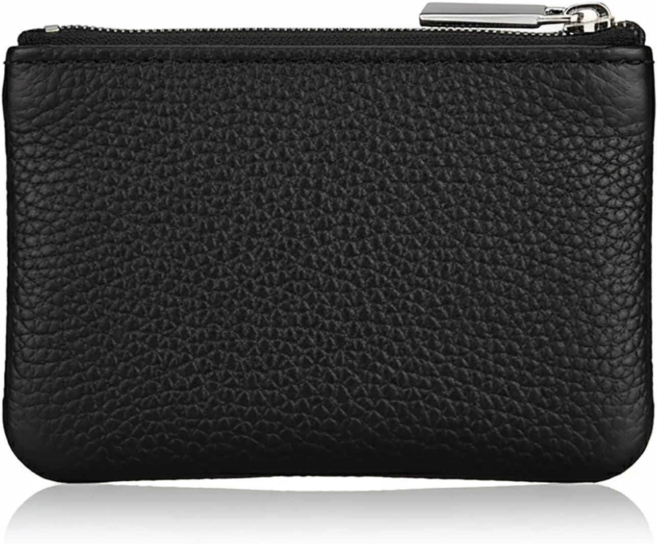 Super Mini Schwarz Leder Schlüsseletui Schlüsseltasche Klein Für Herren Damen