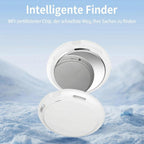2Er Pack Air Tracker Tag [Apple Mfi-Zertifiziert] Kompatibel Mit Apple Wo Ist? App (Nur Ios) Smart Bluetooth Koffer Tracker Tagg Schlüsselfinder GPS Weltweite Ortung Für Haustier Geldbörse Hundegepäck