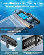 YOSH Wasserdichte Handyhülle [2 Stück], 7,0 Zoll IPX8 Unterwasser Handyhülle, Wasserfeste Handytasche Für Iphone 17 16 15 14 Pro Max XS Samsung S26 S25 S24 S23 Ultra A56 Xiaomi 17 15- Clear