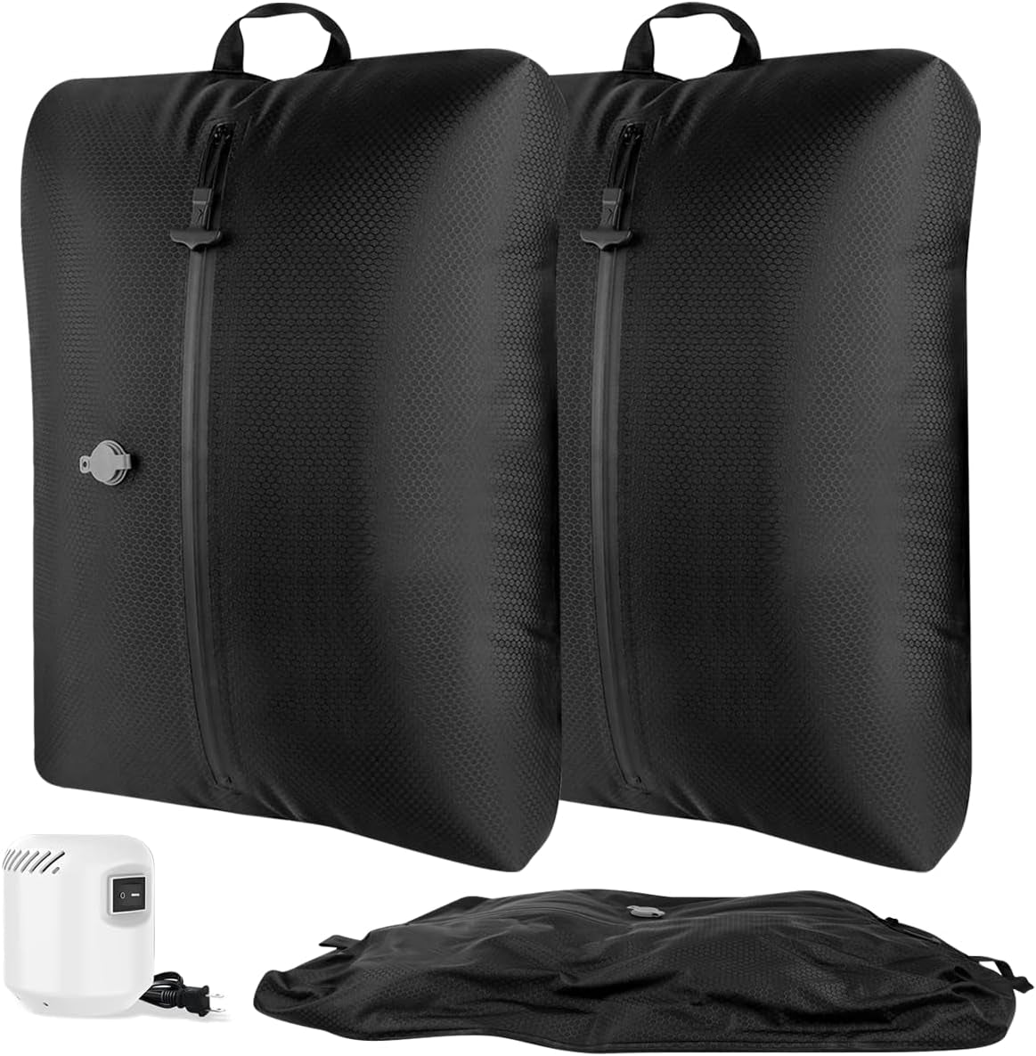 Vakuumbeutel Für Kleidung - IP67 Wiederverwendbare Vakuumtaschen Für Koffer, 5Kpa Pumpe Für Kleidung Bettwäsche, Reise Koffer Dienstreise Urlaub(2 Vakuumbeutel)