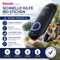 Beurer Bitex Day&Night Insect Bite Healer, Mosquito Bite Heat Pen for Treating Insect Bites, Electronic Bite Healer